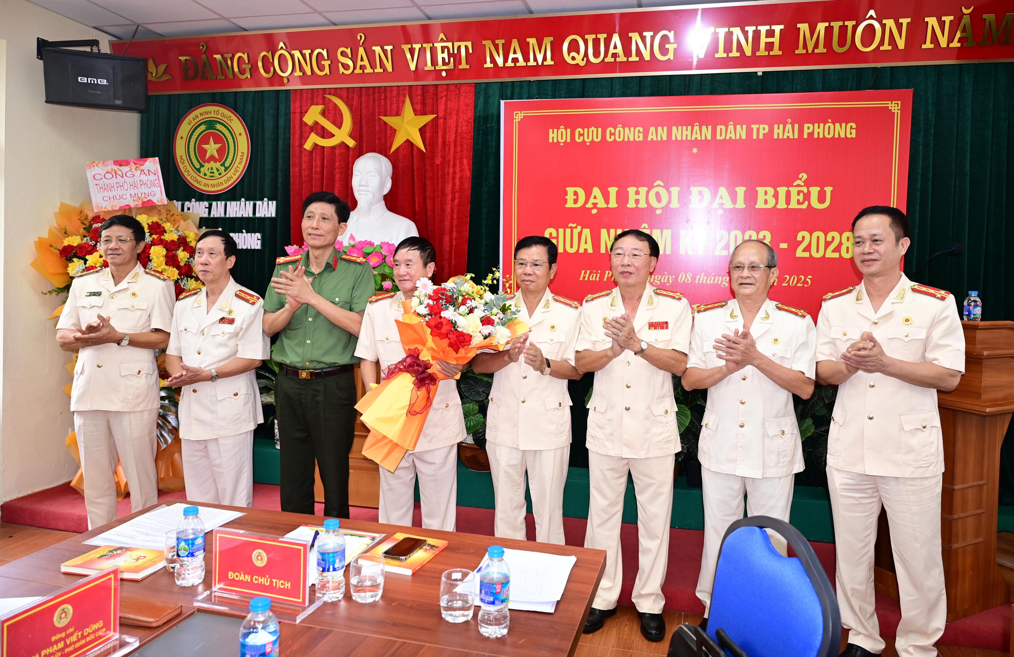 Hội Cựu CAND thành phố Hải Phòng: Đại hội đại biểu giữa nhiệm kỳ 2023 – 2028